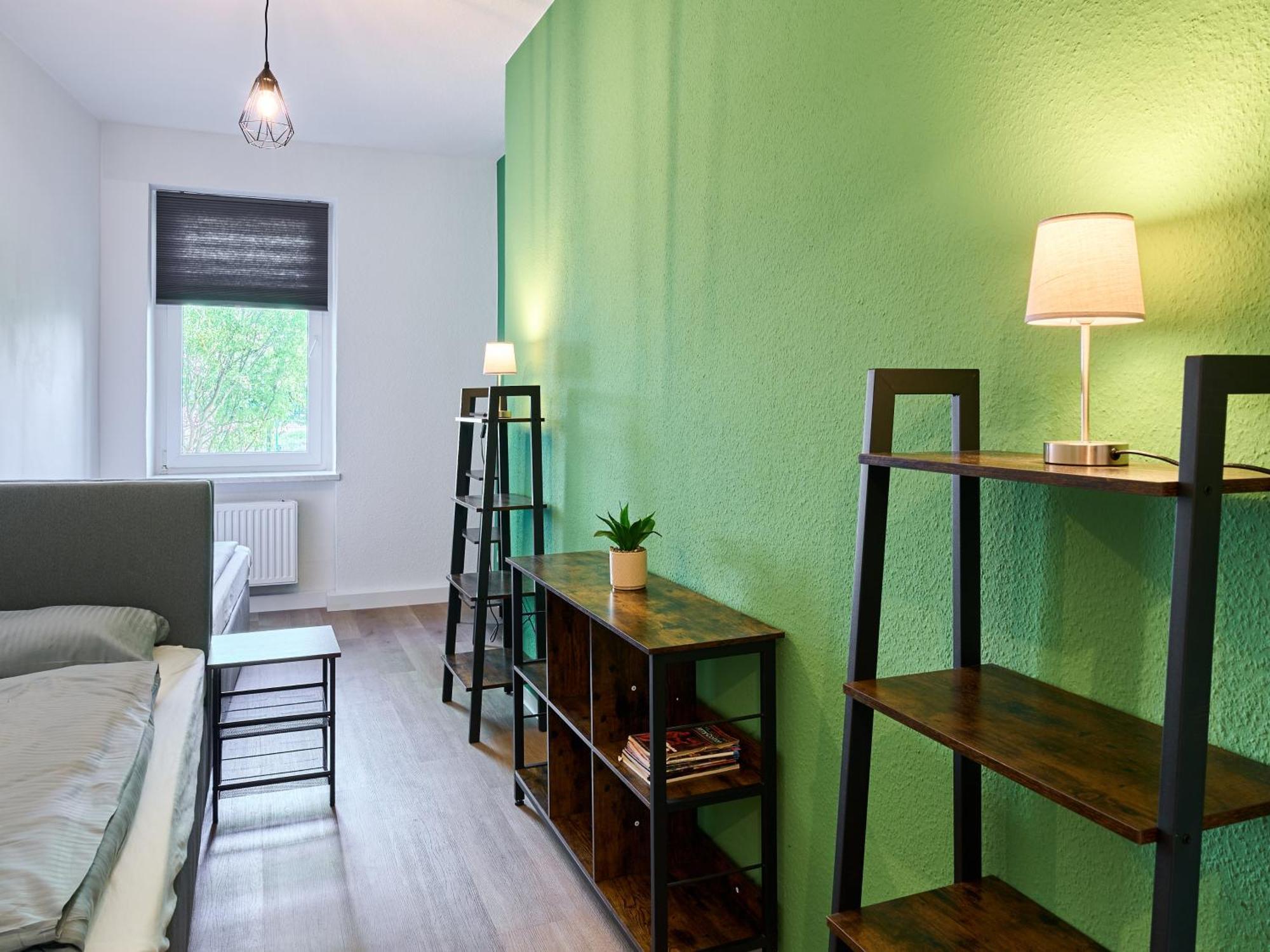 Sali-Homes Boarding Haus Monteur-Wohnungen Balkon Vollkueche Autobahnaehe Markranstädt Quarto foto